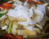 รูปขั้นตอนการทำที่ 3 ของ ก๋วยเตี๋ยวบุกผักรวมน้ำใสMixed vegetables konjac noodle 🍜🥬🥦🥕