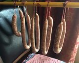 A picture of step 4 of 575. California Farm Smoked Rosemary Sausages.