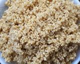 A picture of step 1 of Foxtail vegetable uttapam.