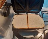A picture of step 1 of Shami kabab toast sandwich.