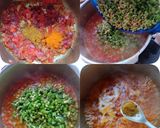 A picture of step 3 of Green Beans/Barbati Subji.