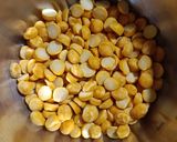 A picture of step 1 of Snake Gourd chana Dal Sabji.