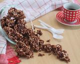 Foto del passaggio 3 della ricetta Granola al cioccolato e frutta secca