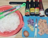 Foto langkah ke 1 dari resep Bihun Goreng Sosis Telur.