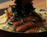 Foto langkah ke 8 dari resep Ricebowl with Chicken Katsu & Egg.