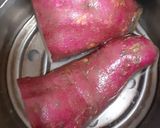 A picture of step 1 of Fried Sweet Potato & Potato Fries. (Vrat / Fast).