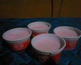 Foto langkah ke 3 dari resep Es krim strawbery instant super simple by mama ria.