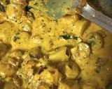 A picture of step 6 of Raw banana sabzi.