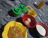 A picture of step 1 of Rava & mix mango veg toast.