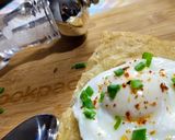 A picture of step 3 of Poached egg.