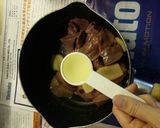 รูปขั้นตอนการทำที่ 2 ของ ตับไก่ต้มซีอิ้วสไตล์ญี่ปุ่น.