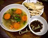 Hình bước làm 5 của món Miến Gà