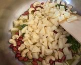 A picture of step 4 of Vermicelli mint upma.