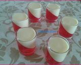 A picture of step 9 of Custard Jelly Pudding.