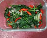 Foto langkah ke 6 dari resep Tumis daun ubi.