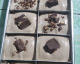 Foto langkah ke 4 dari resep Brownies kukus dng vla coklat lumer meleleh😘.