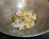 A picture of step 3 of Baingan ki Sabzi with Matar.