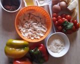A picture of step 1 of My Style Pugliese Stuffed Peppers.
