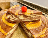 Foto del paso 15 de la receta: Tarta con queso mascarpone, ricotta y chocolate