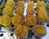 Foto langkah ke 4 dari resep Bolu kukus chocolatos matcha tanpa mixer.