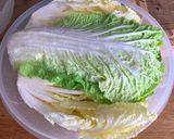 Hình bước làm 1 của món Kim Chi Cải Thảo Hàn Quốc (Không có mắm tép và cá khô) - Korean Tongbeachu Kimchi
