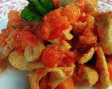 Foto del passaggio 3 della ricetta Straccetti di Petto di Pollo alla contadina