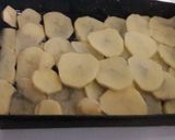 Foto del paso 1 de la receta: Pastel de papas en rodajas fácil de hacer 🥔🥔