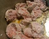 A picture of step 1 of Sykes Soup.