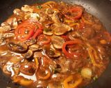 Foto del paso 13 de la receta: Pappardele con portobelo y salsa thai