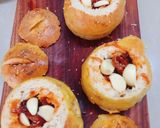 Hình bước làm 5 của món Bánh mì yến mạch hamburger