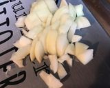 Une image de l'étape 2 de Filets de cabillaud aux épices, crème de curcuma et tomates séchées.