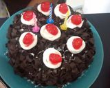 Foto langkah ke 14 dari resep Steam Chocolate cake super moist versi cake ultah.