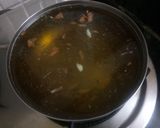 A picture of step 4 of Saffron tea kashmiri Kesar kavo.