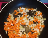 Foto del paso 2 de la receta: Arroz blanco con picadillo de ternera y fuet