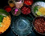 A picture of step 2 of Peanut BHEL (Diet Bhel).