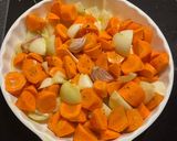 A picture of step 1 of Healthy Roasted Carrot Soup 🥕.