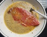 Foto del paso 2 de la receta: Milanesa de posta rosada..🥩