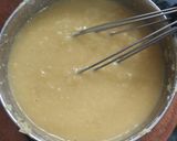 A picture of step 5 of Maharashtrian aamti bhat batatyachya kachrya.