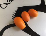 Une image de l'étape 3 de Flan pâtissier aux kumquats pâte brisée à l orange.