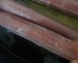 A picture of step 1 of French toast roll-ups.