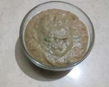 A picture of step 8 of Brinjal chutney.