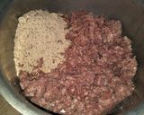 A picture of step 2 of Instant Chapli kabab.