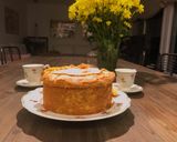 A picture of step 3 of Fluffy Orange and Chocolate Cake.