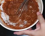Foto langkah ke 4 dari resep Pukis Brownies.