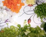 फ्राइड राइस (Fried Rice Recipe in Hindi) रेसिपी चरण 2 फोटो