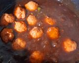 A picture of step 11 of Chicken Manchurian.