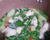 A picture of step 7 of Chicken Tinola.