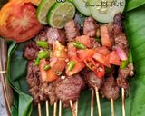 A picture of step 6 of Sate Maranggi from Purwakarta.