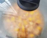 Pumpkin dry tofu with salted egg recipe step 2 photo