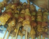 صورة لخطوة 3 من وصفة شيش كباب دجاج🍡🍡🍡
